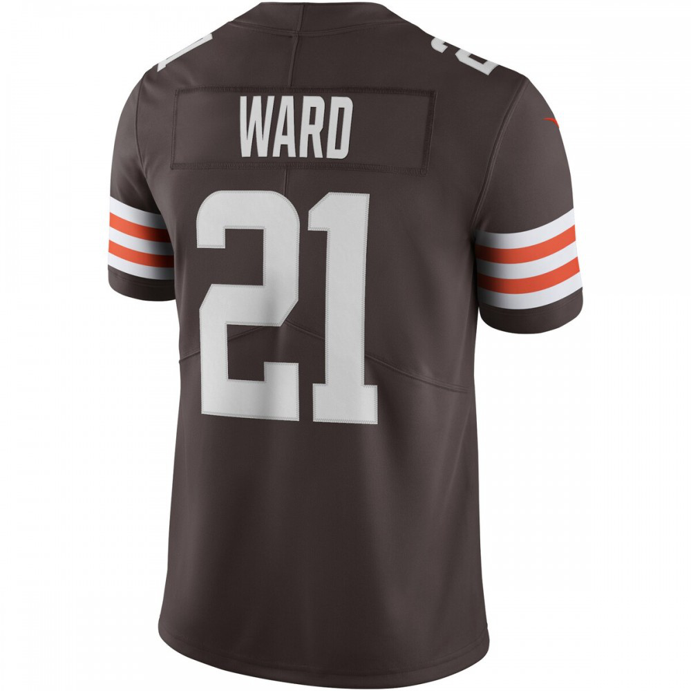 Denzel Ward Cleveland Browns Nike Vapor Limited Jersey - Brown-GridironStore